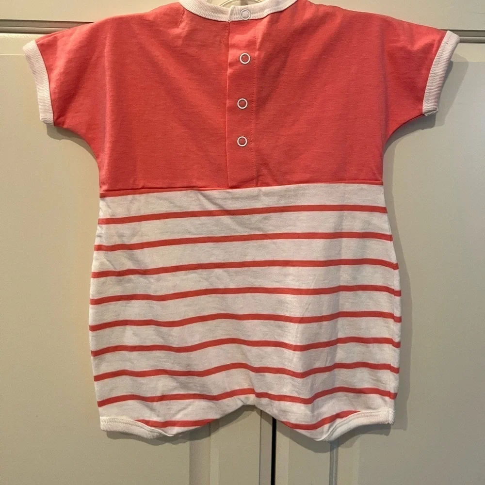 NWT Bundle of 2 Small Talk Vintage Infant Sailor Onesies (9 mo)